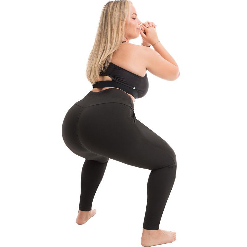 SINOPHANT 2 Pack Plus Size Leggings for Women, High Waisted Buttery Soft Yoga Pants with Pockets for Gym Workout Clothing Black XXL