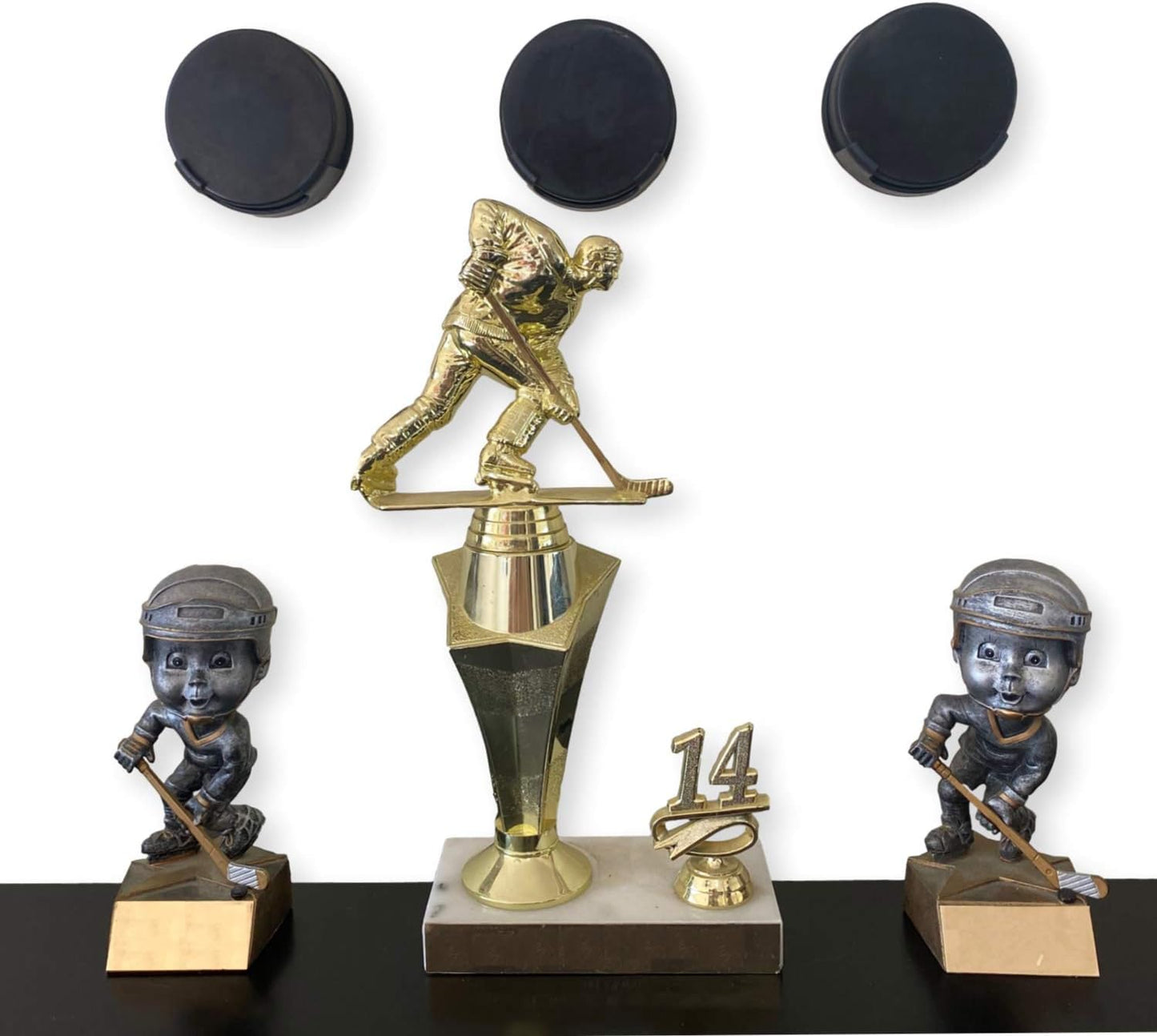 Hockey Puck Display Case Wall Mount - Perfect for Player Gifts | Ice Hockey Wall Decor | Showcase Your Game-Winning Trophy