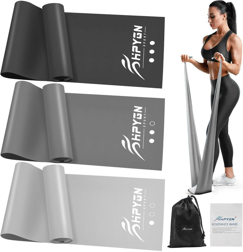 HPYGN Exercise Bands for Physical Therapy, Resistance Bands for Working Out Women and Men, Stretching Yoga Strap for Upper & Lower Body, Workouts & Rehab at Home Physical Therapy Bands