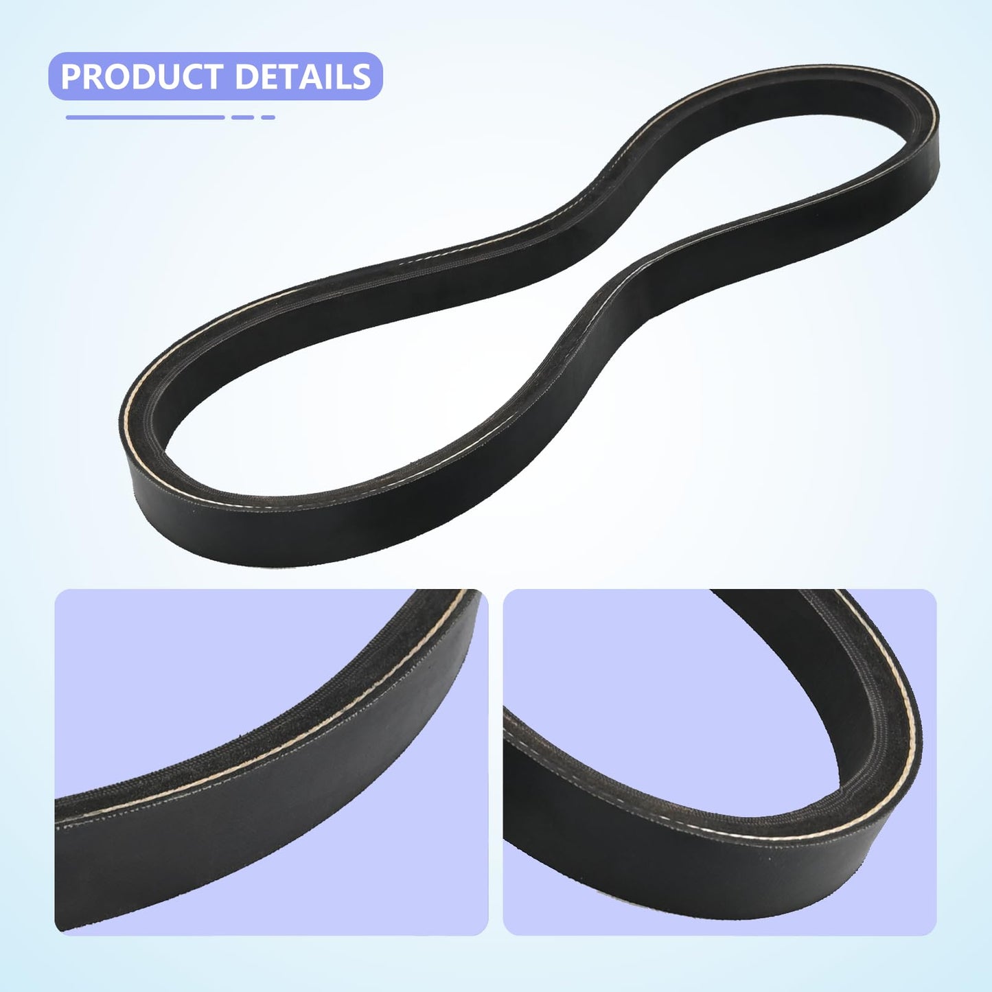 Vanshly Club Car Clutch Drive Belt for 1992-Up DS and 2004-Up Precedent Golf Cart 1016203