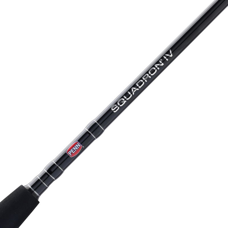Penn Squadron IV Inshore Spinning Rod, 7', 1-Piece Saltwater Fishing Rod, Heavy Power, 15-30 lb Line Rating, 3/4-2 1/2 oz Lure Rating