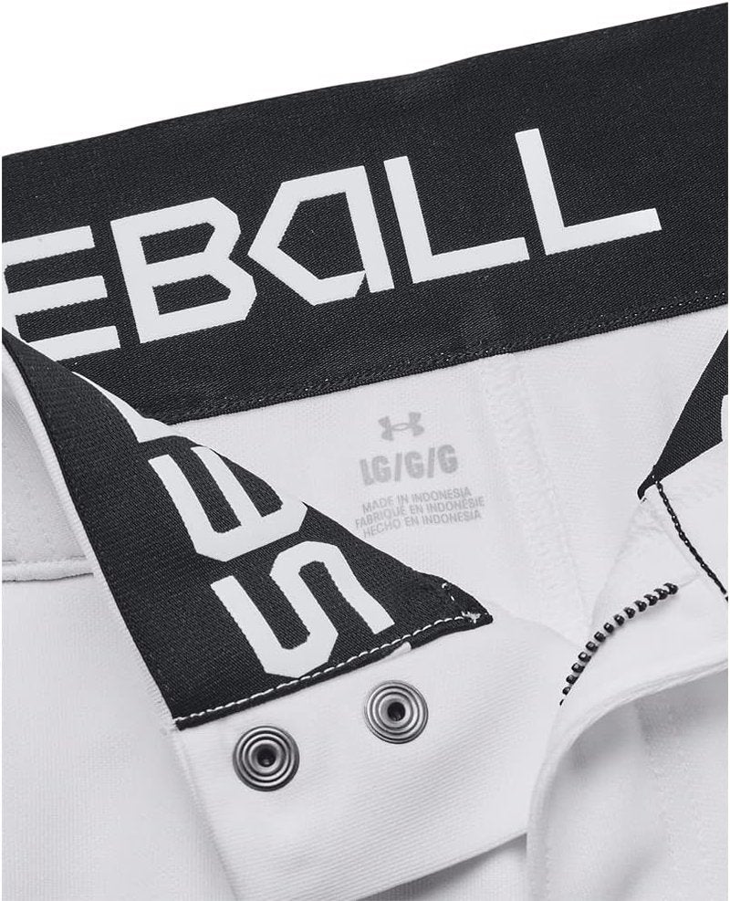 Utility Baseball Pants for Men - Under Armour | Comfortable Fit & Durable Fabric - Size 22