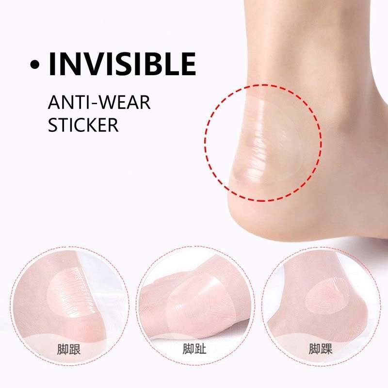 200pcs Transparent Stretch Adhesive Bandage Waterproof Bandage, Ellipse Transparent Film Dressing Tapes for Swimming Shower (1.7 * 2.6 Inch)
