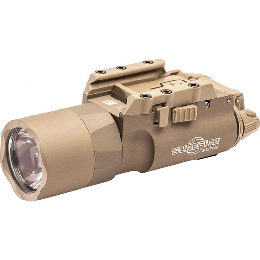 X300U-A-TN X300 Ultra Weapon Light, 6V, Universal/Picatinny Rail Mount, 600 Lumens, Tan, Z-Xbc Push/Toggle Switch