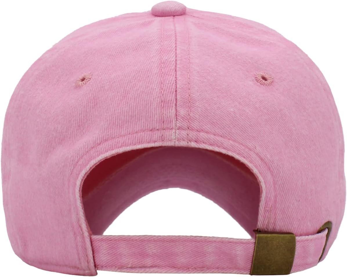 Classic Unisex Cotton Baseball Cap - Adjustable Low Crown Dad Hat | Versatile Style