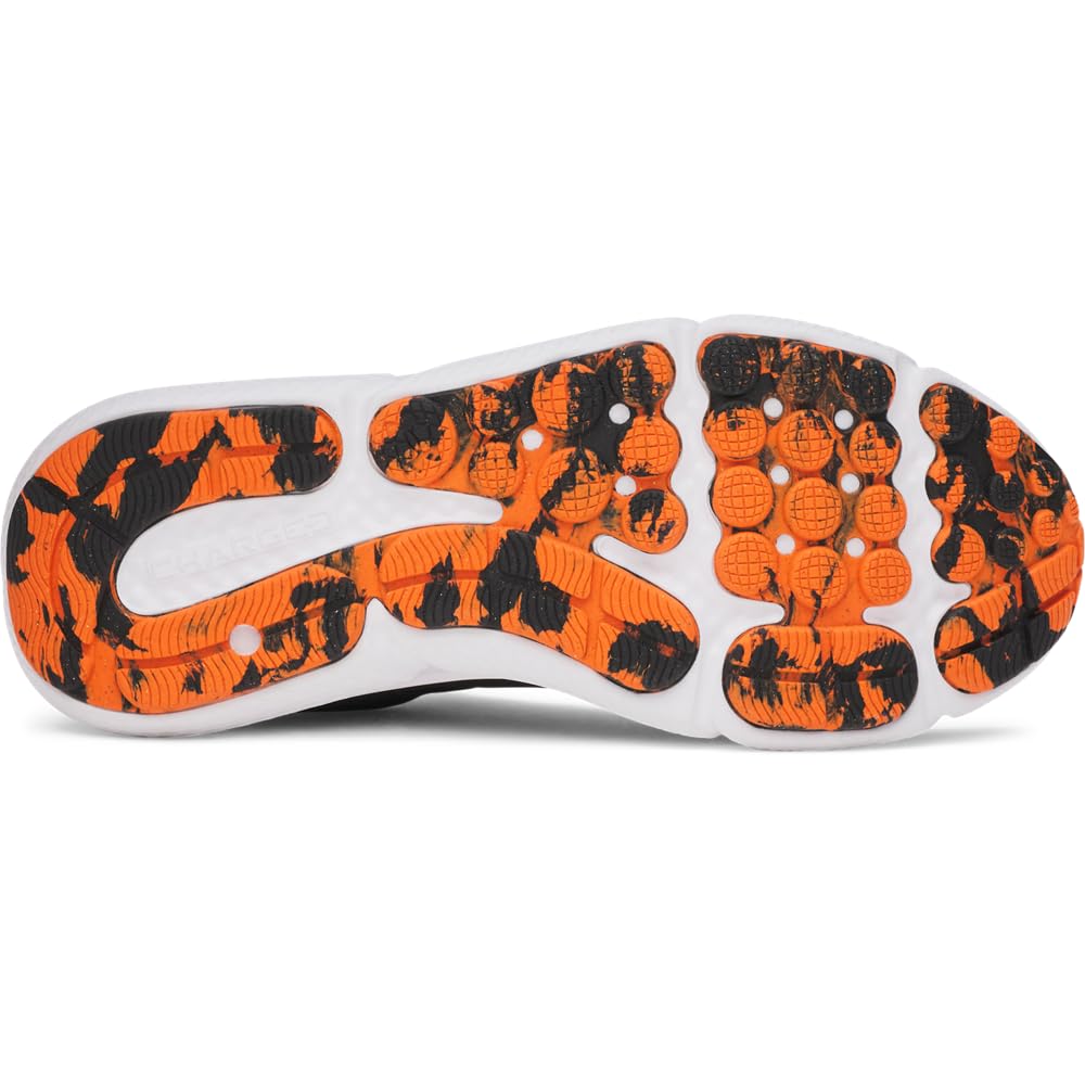 Under Armour Men's Charged Assert 10 Shoes, Anthracite/Team Orange/Black, 11.5