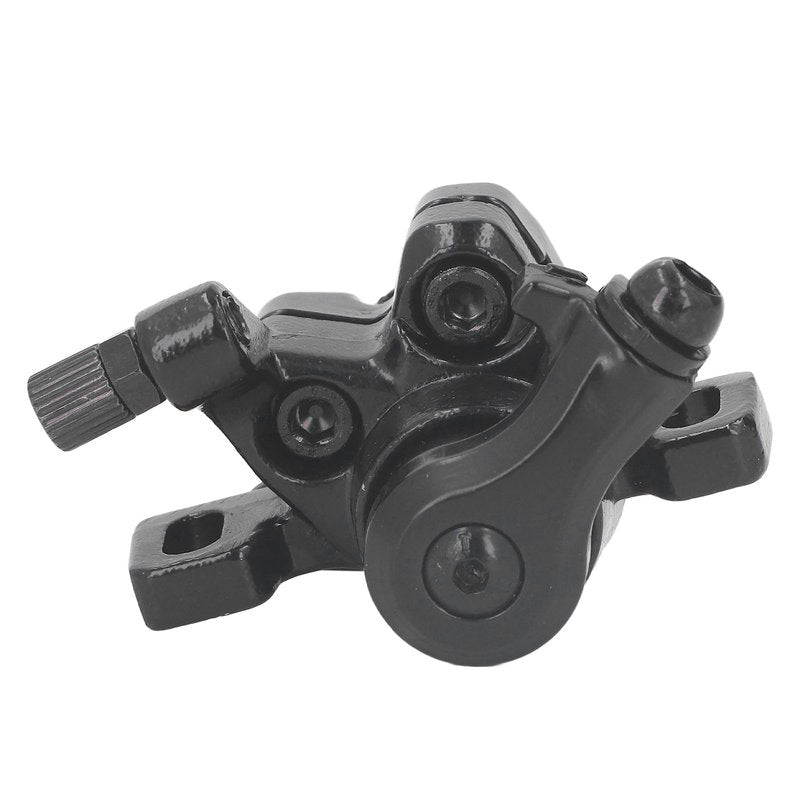 Fockety Electric Scooter Brake Caliper for, Aluminum Alloy Rear Disc Brake Caliper Pads for Electric Scooter Replacement Parts Electric Scooter Mechanical Disc Front Brake