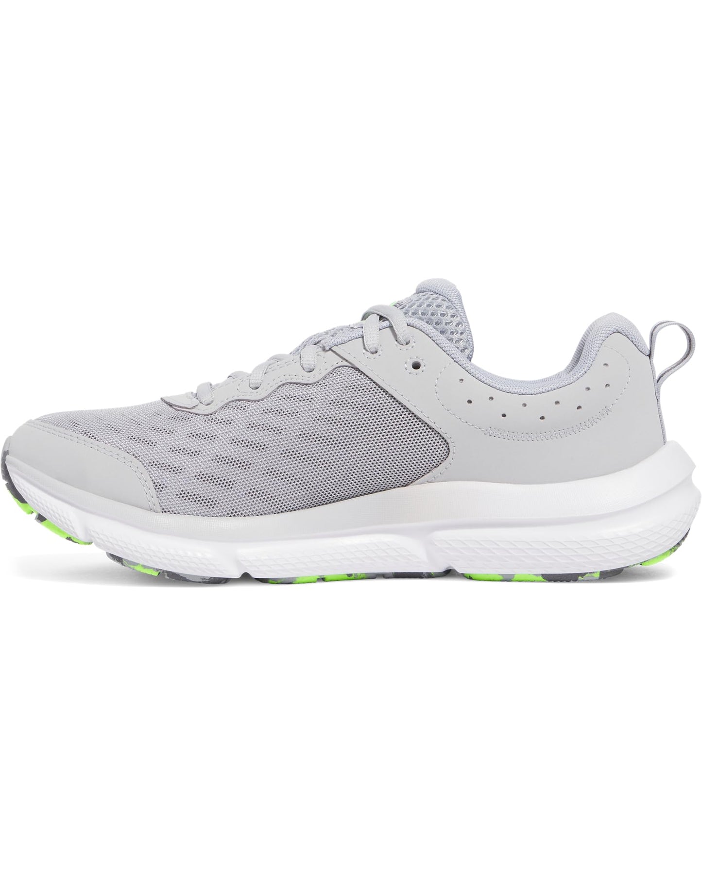 Under Armour Men's Charged Assert 10 Shoes, (011) Mod Gray/Mod Gray/Hyper Green, 11.5