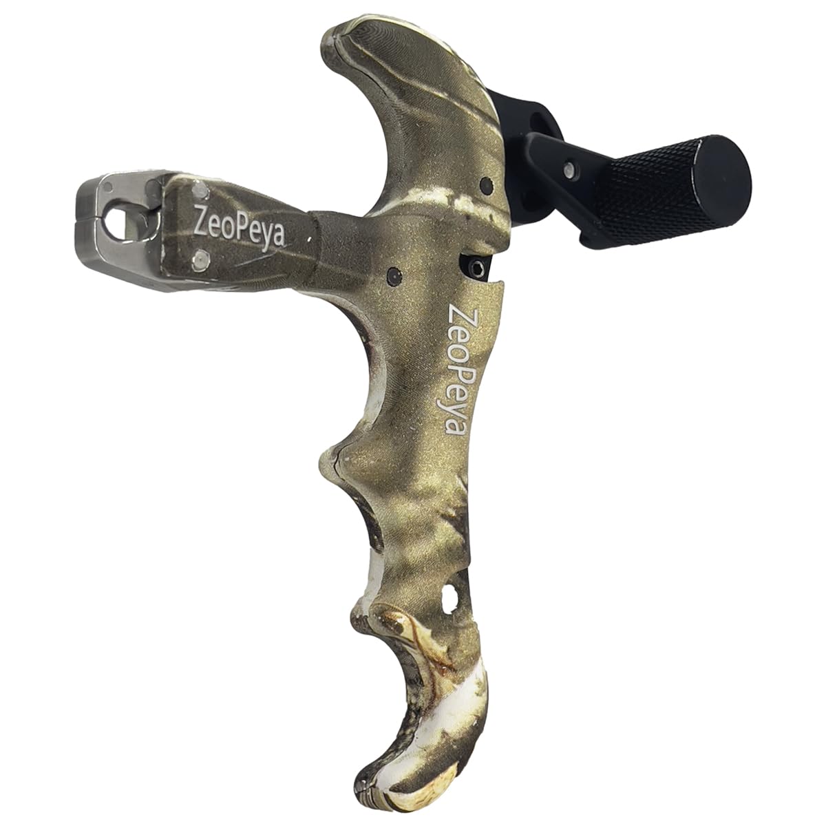 ZeoPeya Bow Release for Compound Bow, 360° Rotate Caliper Thumb Release Archery Accessories