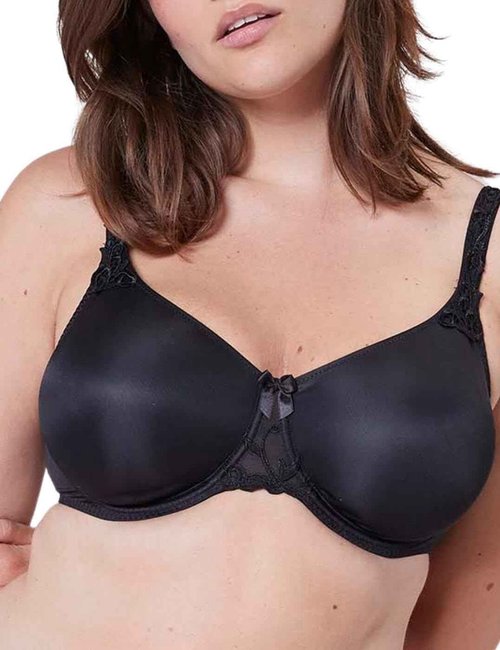 Simone Perele Women's Andora Minimizer Underwire Bra, 36D, Black