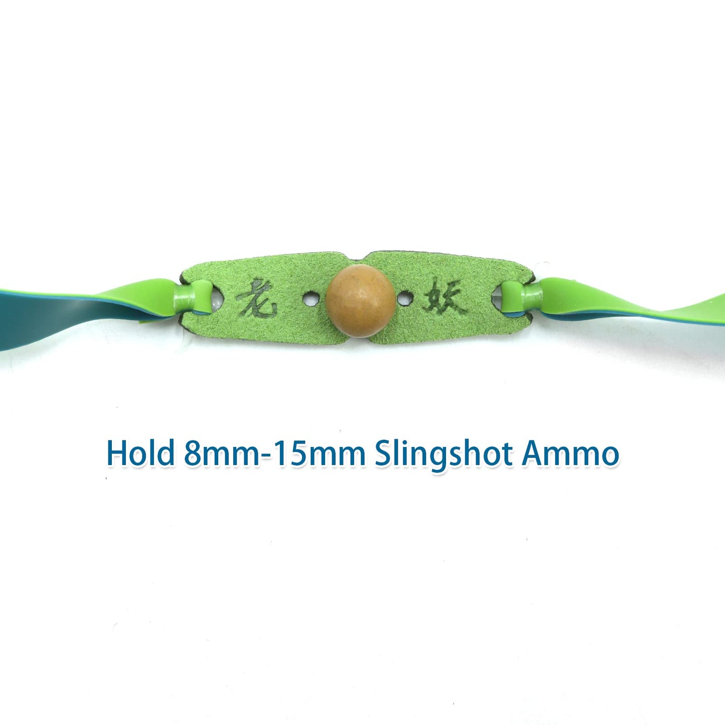 Obert 5pcs Powerful Pro Slingshot Rubber Bands Flat Replacement 0.8mm Thickness Hunting Catapult Elastic Bungee