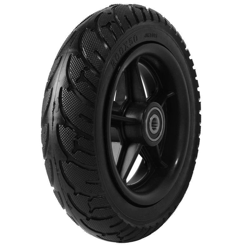 PRO CAKEN 200x50 solid tire wheel with Plastic Hub for electric scooter balance car 8x2 solid wheel explosion proof puncture tubeless tire parts…
