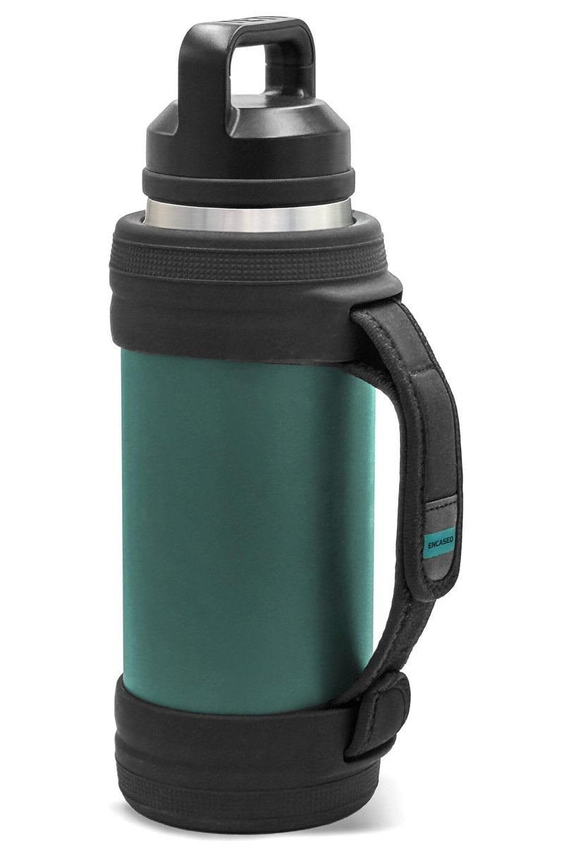 ENCASED Custom Hand Strap Boot Designed for 36oz YETI Rambler - Protective Water Bottle Holder with Adjustable Neoprene Carrying Handle (Only fits YETI Rambler 36oz Models)