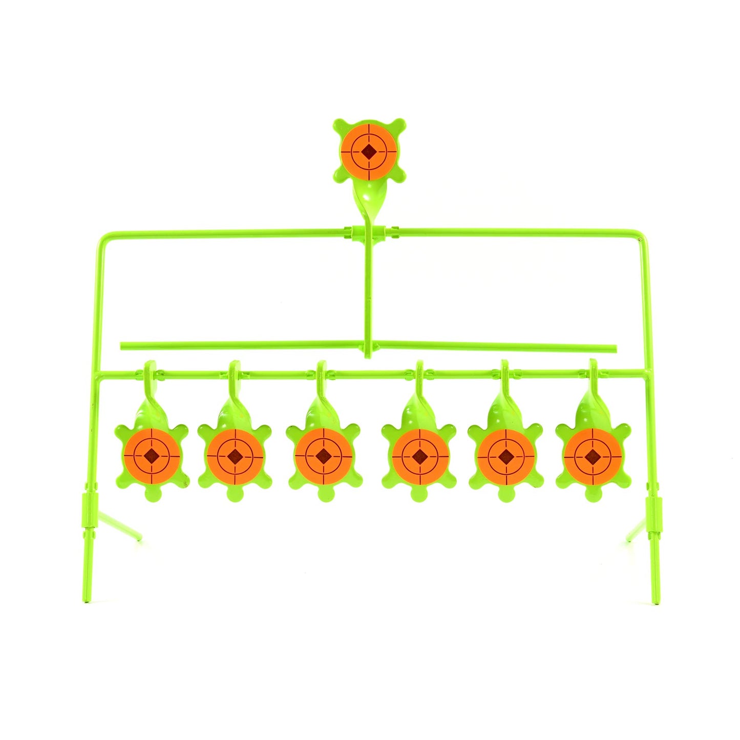 KNINE OUTDOORS 6 Pack Turtle Sign Air Gun Pellet BB Gun Rimfire Resetting Target, Rated for .22 .177 Caliber, 7 Targets