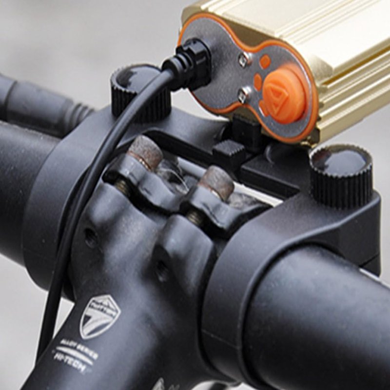 balacoo Bike Headlight Bracket for Mountain and Road Bikes with Anti-Skid Pads Universal Center Holder Lamp Bracket for Front Bicycle Light Mounting