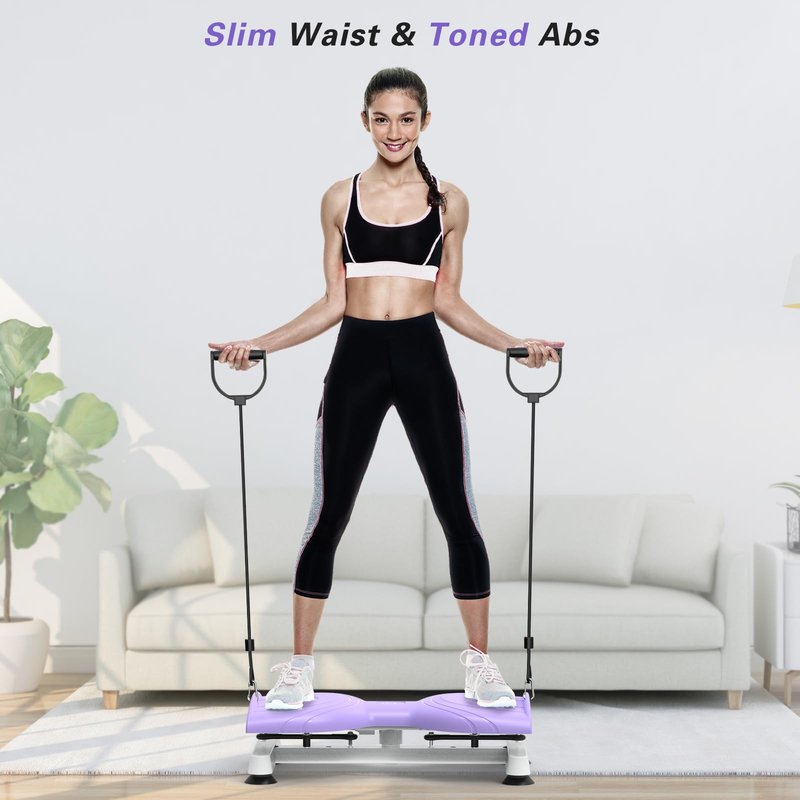 Waist Twister Machine Exercise for Women, AB Twist Board with 20dB Ultra-quiet, Abs Workout for Slim Waist and Core, Anti-Slip Home Gym Fitness Equipment