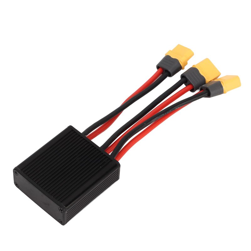 Dual Battery Adapter for E-Bike Dual Battery Parallel Module Converter 20V 72V Battery Discharge System Dual Battery Pack Balancer Dual Battery Connector Convertidores