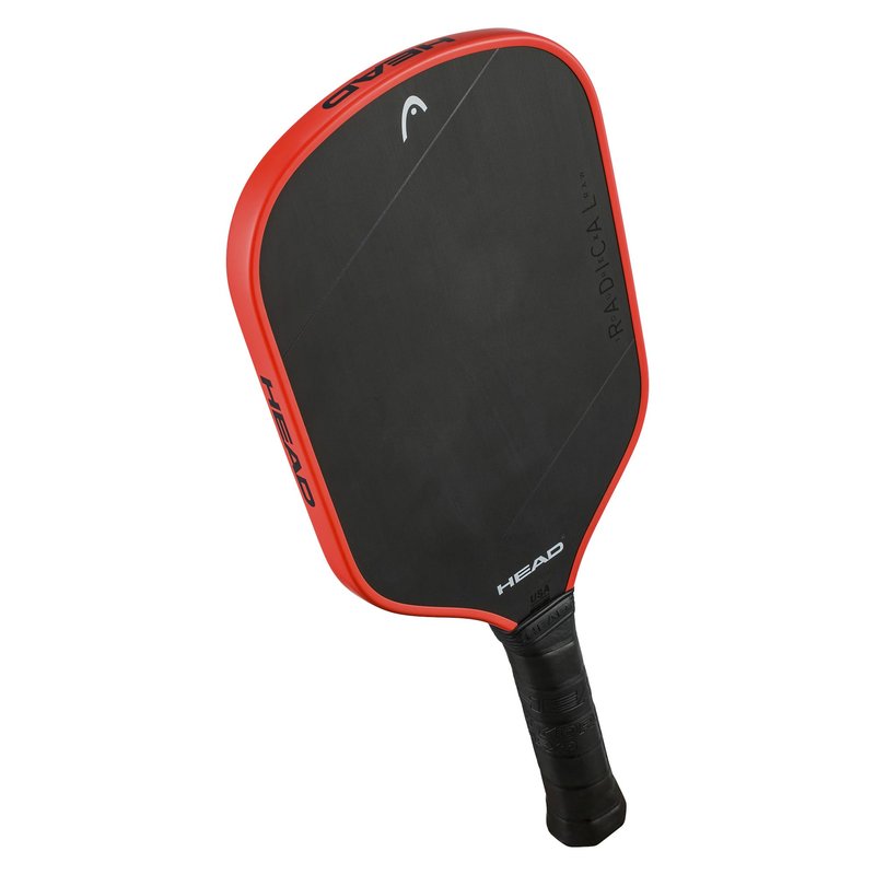 HEAD Radical Tour EX Raw Pickleball Paddle - Black/Orange / 4 1/8 / 8.1 OZ