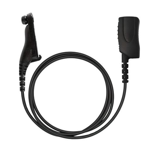 SHEEPDOG MICROPHONES Cyclone Push-to-Talk (PTT) Microphone, Compatible with Motorola APX and APX Next, 32 Inch Cord, Dual-Switch Technology, 3.5mm Audio Port for Earpiece