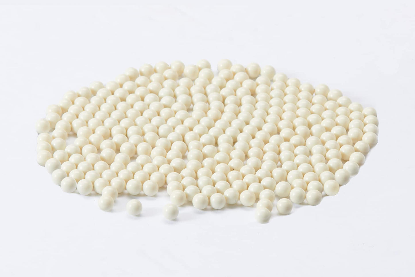 Lancer Tactical 0.25g White Seamless Polished Quality Airsoft BBS - Three Bags of 4,000 Rounds Each (Total 12,000 Rounds)