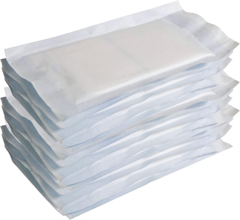 Vakly ABD Combine Abdominal Pads 8" x 7½" (Pack of 24) – Sterile High Absorbency Non-Adherent Gauze, Individually Wrapped, Ideal for First Aid and Emergency Use