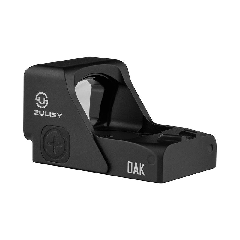 ZULISY Oak 3 MOA Green Dot Sight – for RMR/407C Footprint EDC Pistol, 1x24mm Full Size Open Reflex Optic, Shake to Awake, Waterproof & Shockproof, with Low Picatinny Tactical Hunting Mount