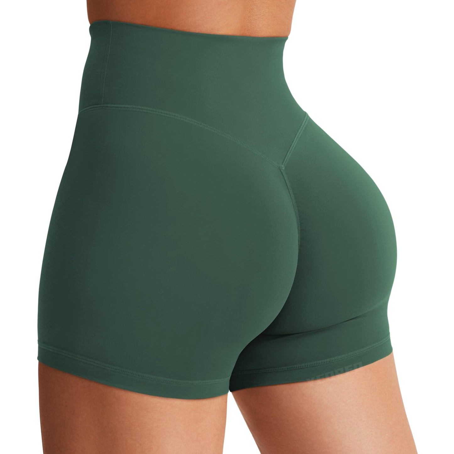 YEOREO Women's Biker Shorts 3.6" / 4.5" / 6" Workout Gym Shorts High Waist Tummy Control Hidden Scrunch Running Yoga