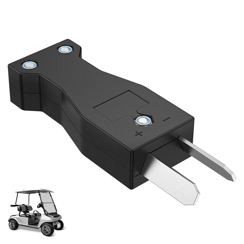 Panglong Golf Carts Crow Foot 2 Prong Charger Plug, 36V Golf Cart Club Car Charger Plug Replacement, Suitable for Yamaha and Club Car (36 Volt)