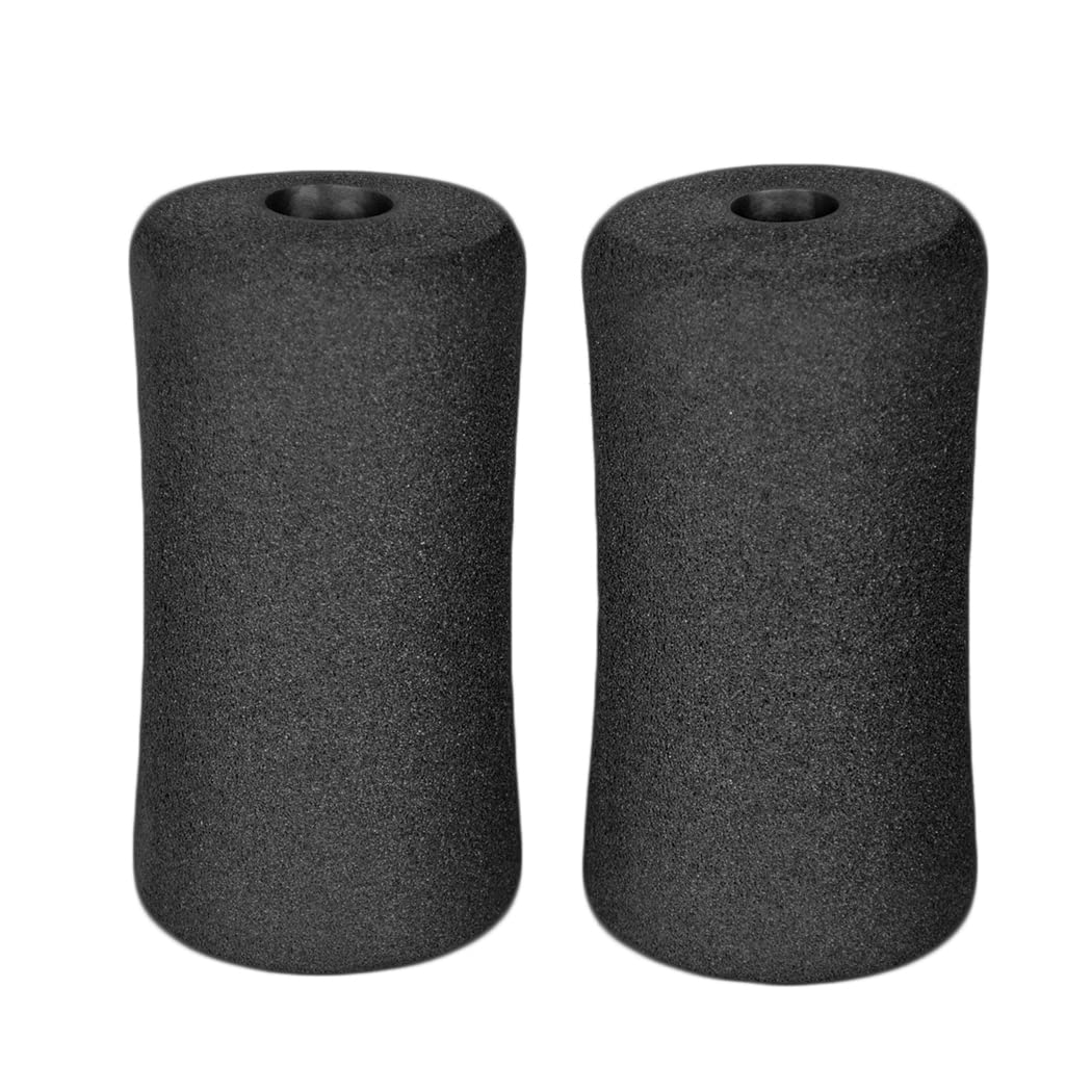 OTFAITP Sponge Foam Foot Pad Roller Pair, Used for Replacing Gym Exercise Equipment, Suitable for 1-inch Rod (Foam 5.12" X 2.76" Od X 0.87" Id)