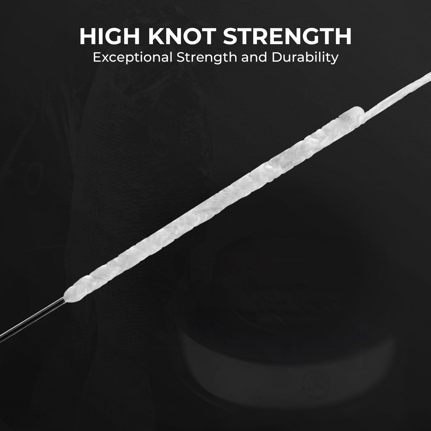 KastKing Superpower ColorShield Braided Fishing Line, White,80LB,150Yards,X8