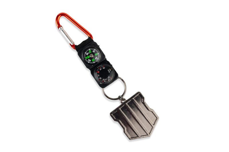 Call of Duty: Black Ops 4 Logo & Keychain Compass Navigation Set | Includes Thermometer, Compass, & Black Ops 4 Shield Emblem