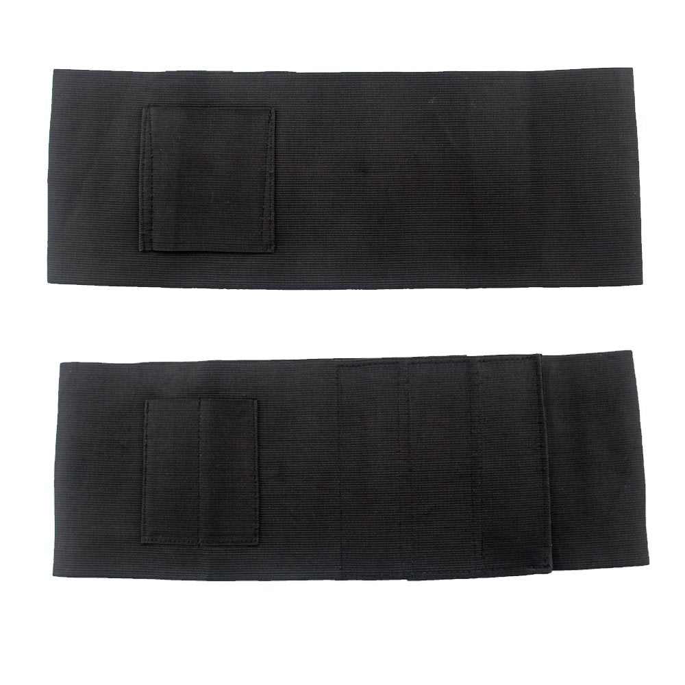 Depring Belly Band Holster for Concealed Carry Elastic Abdominal Slim Wrap Concealment Handgun Holster with 2 Magazine Pouches for Right and Left Hand Draw