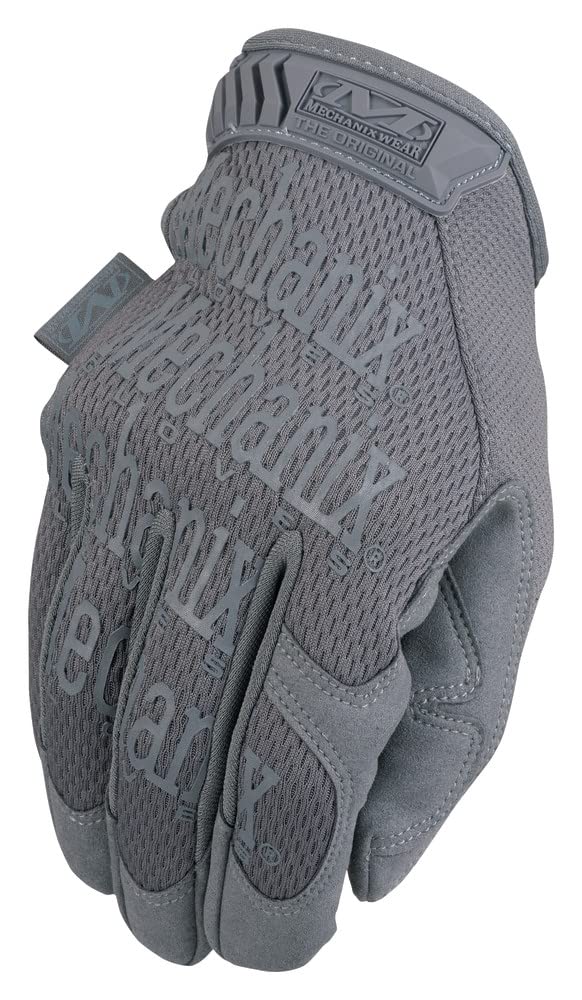 Mechanix Wear Original Tactical Glove - High Performance Anti-Slip Grip Safety Gloves - Impact Resistant & Touchscreen Capable - XX-Large - Wolf Grey