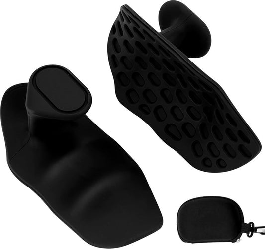 Silicone Gym Hand Grips - Anti-Slip Workout Gloves for Weightlifting & Crossfit | Sweat-Resistant Protection