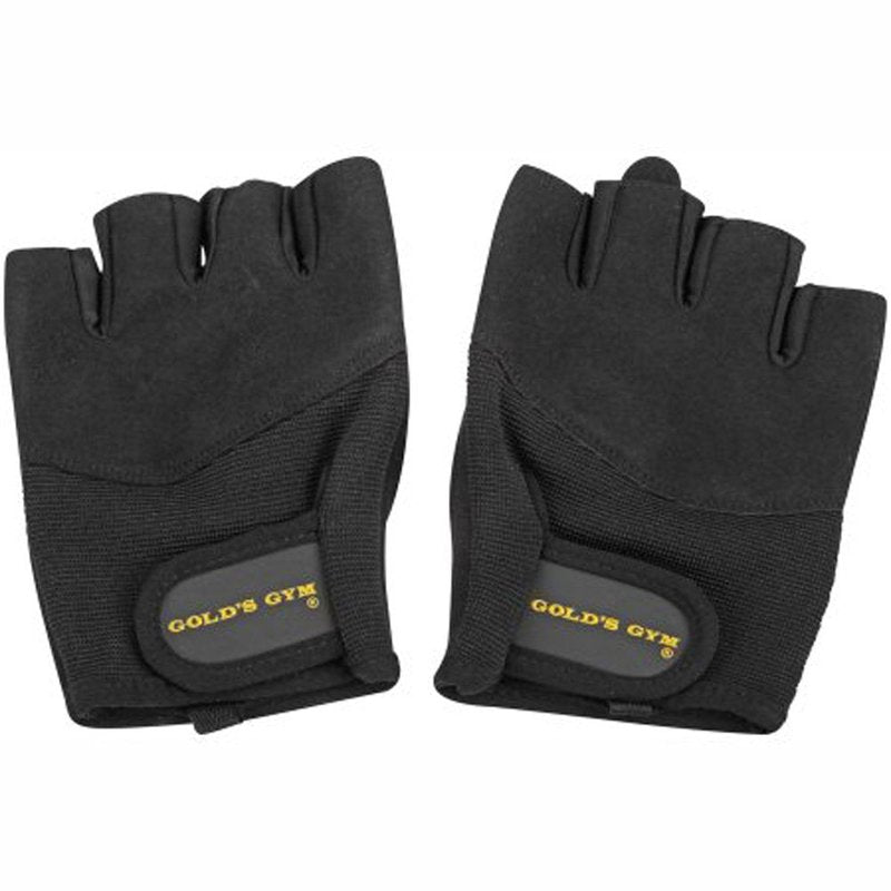 Gold's Gym Weight Lifting Gloves, Black, Medium/Large