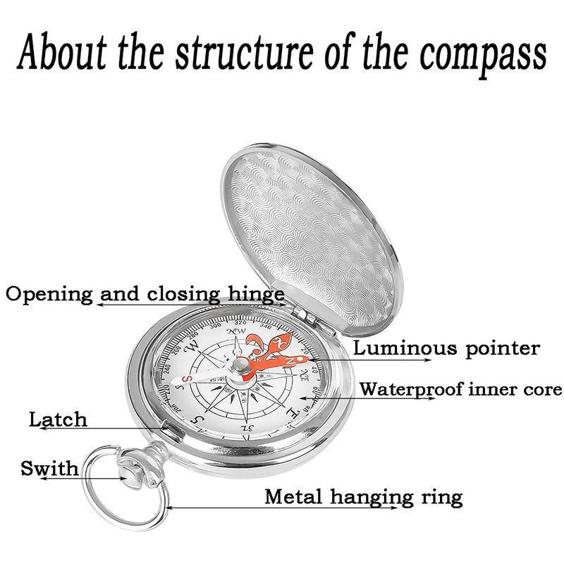 TGBJE Once An Eagle Courtyard Honor Gift Compass (Once An Eagle)