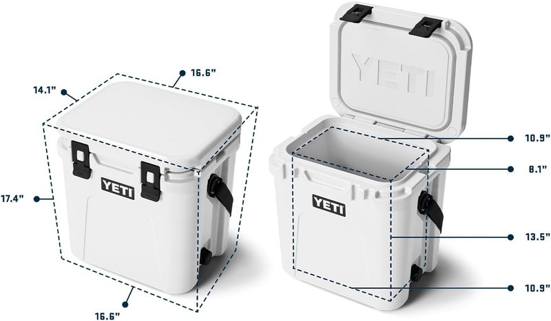 YETI Roadie 24 2.0 Hard Cooler - Durable Design with DoubleDuty Shoulder Strap | Ideal for Outdoor Adventures