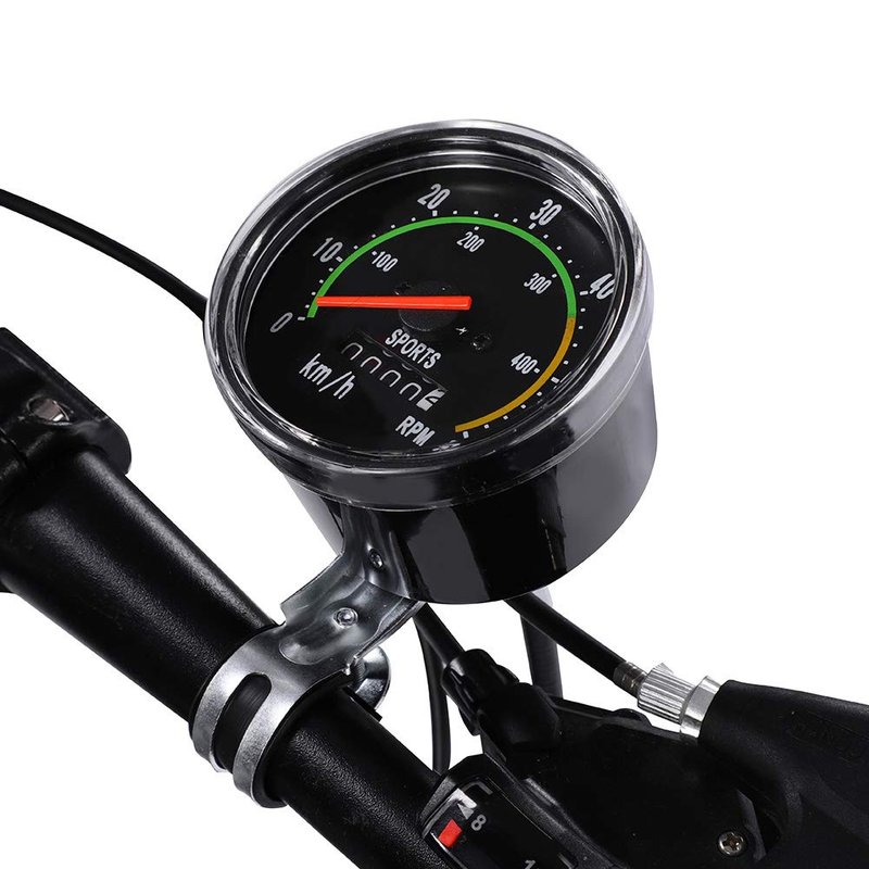 Pilipane Bikes Speedometer, Bikes Tricycle Mechanical Odometer Speedometer, Bikes Bike Computer Speedometer Odometer, Cycling Stopwatch Cyclocomputer for 26/27 5/28/29 inch Bikes