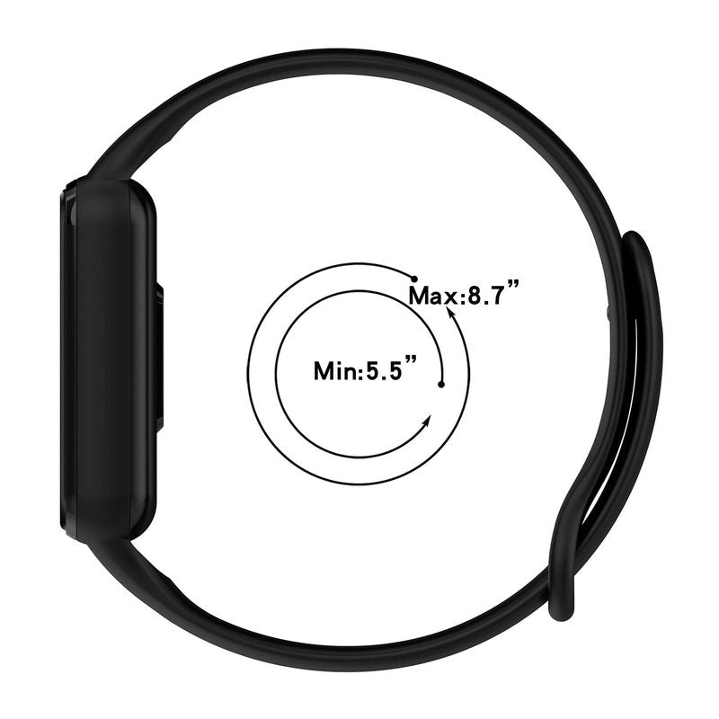(10 Pack) NTidea Compatible with Amazfit Band 7 Replacement Bands,Soft Silicone Wristbands, Color Sport Adjustable Wrist Strap for Women Men