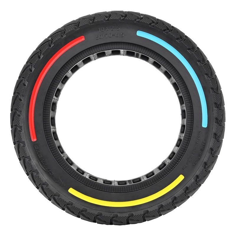 Felixstory Solid Tire 10x2.5 Compatible with Segway Ninebot Max G30P G30LP Gotrax G5 G6 Hiboy Titan Pro MAX3 Electric Scooter - Puncture Resistant 60/70-6.5 Tire