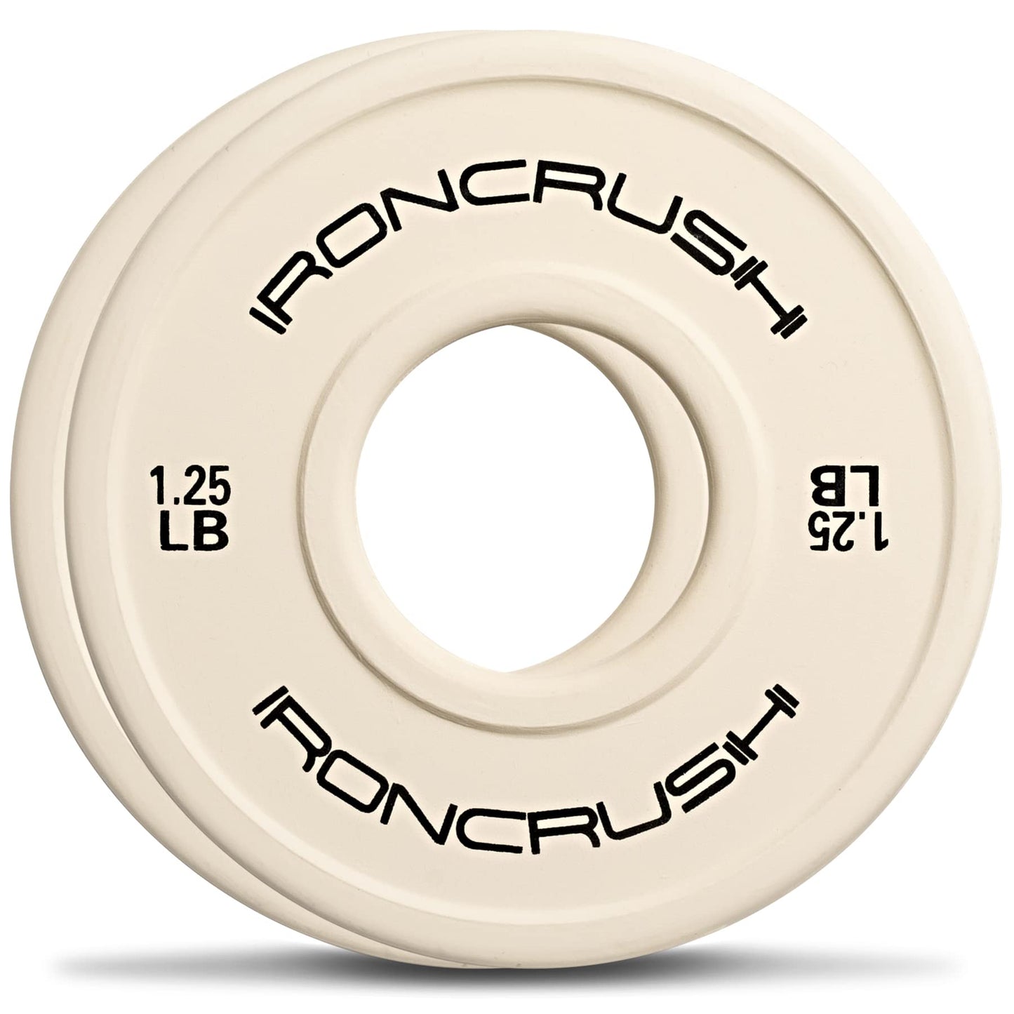 Iron Crush Fractional Change Plates for Olympic Weights, Strength Training, and CrossFit Bumper Plates - From 1.25lb to 10lb Weights, Rubber Coated for Olympic Barbells