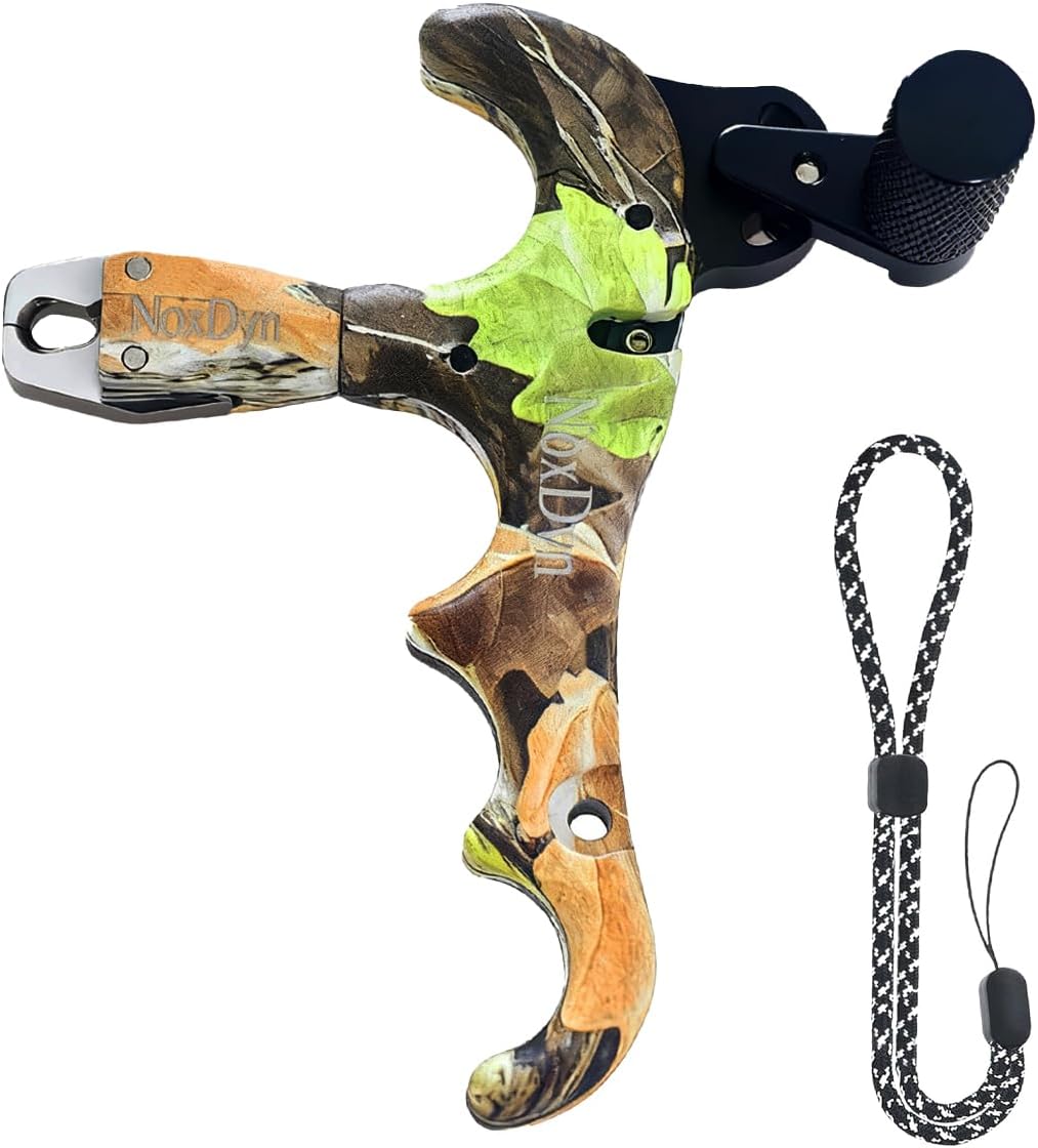 Archery Release - 360° Rotatable Thumb Release for Compound Bow - Precision Control