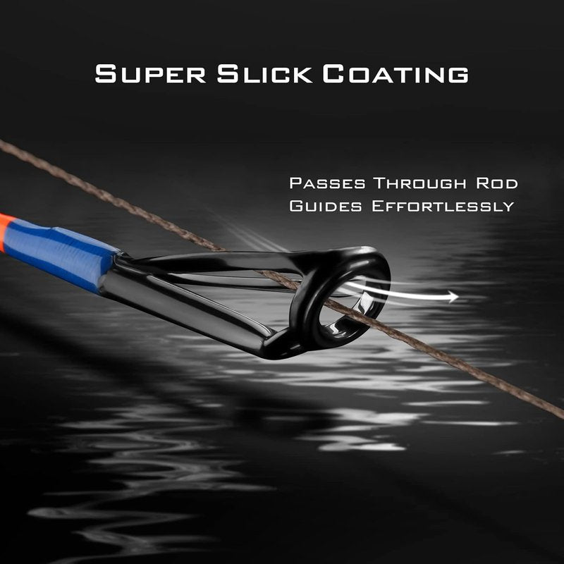 KastKing SuperPower Braided Fishing Line - Zero Stretch, Abrasion Resistant | Smaller Diameter for Enhanced Performance