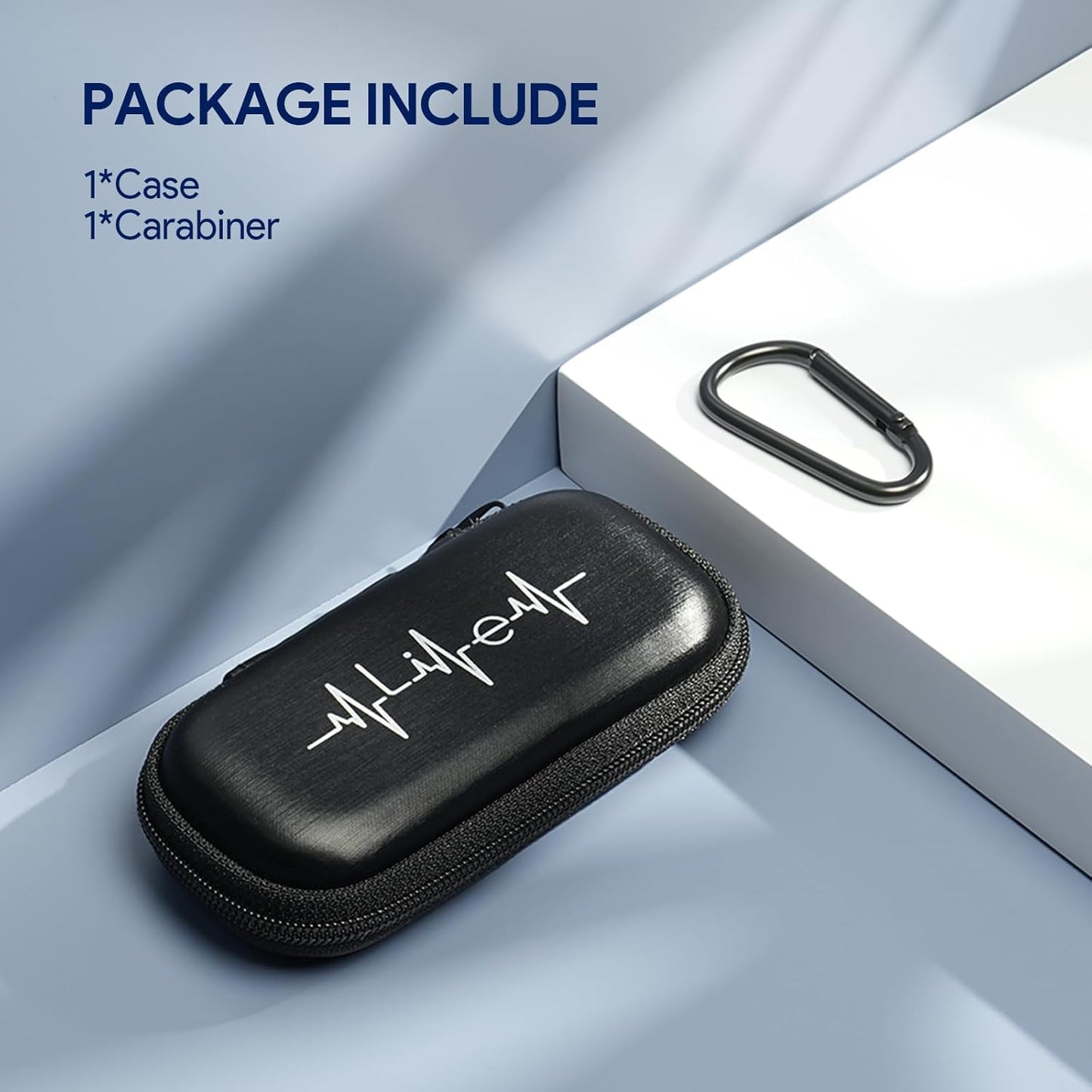 AliveCor Kardia Mobile Heart Monitor Case - Protective Travel Cover for 6-Lead EKG | Storage Bag