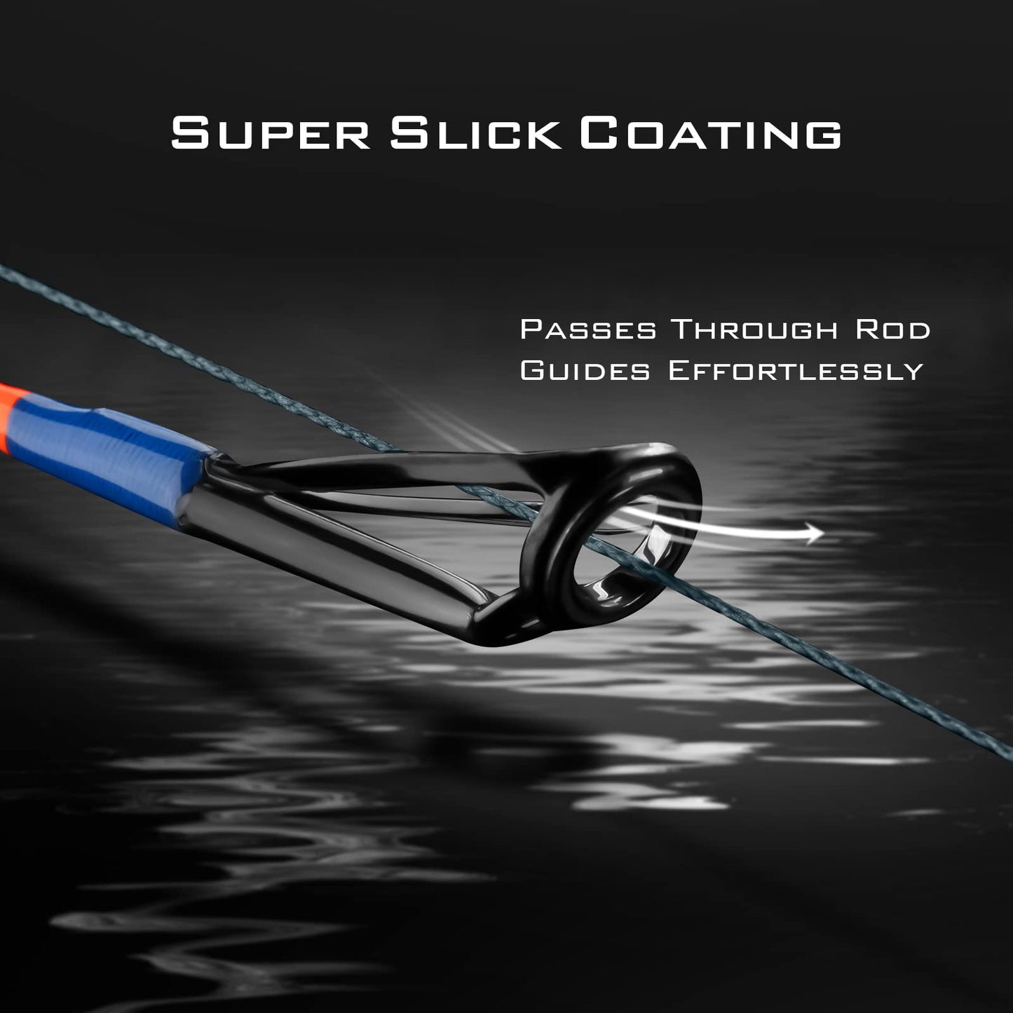 KastKing Superpower Braided Fishing Line,Low-Vis Gray,15 LB,547 Yds
