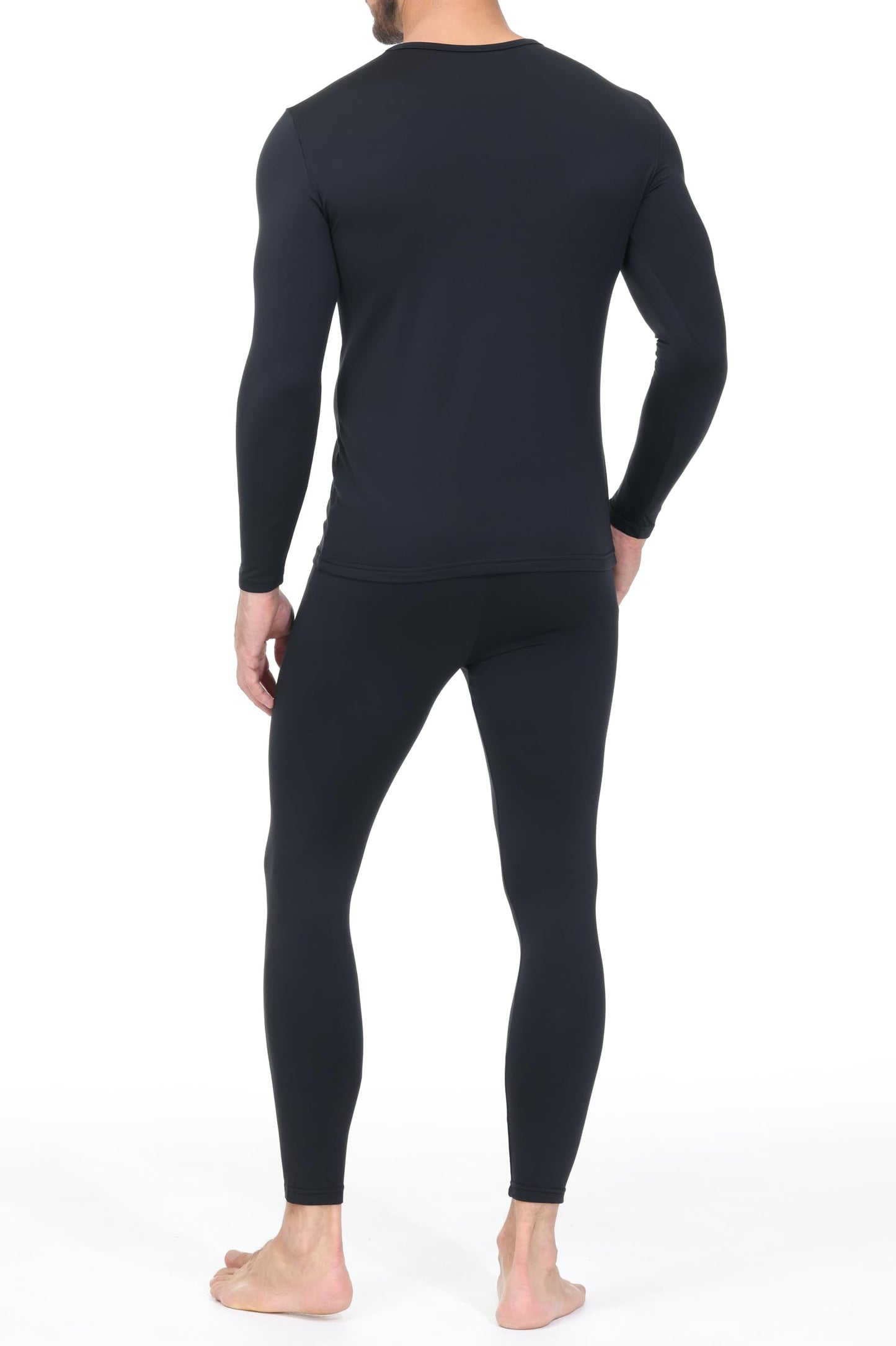 Thermal Underwear for Men Long Johns Base Layer Regular/Tall Top and Bottom Set Pajamas Cold Weather Winter Clothes