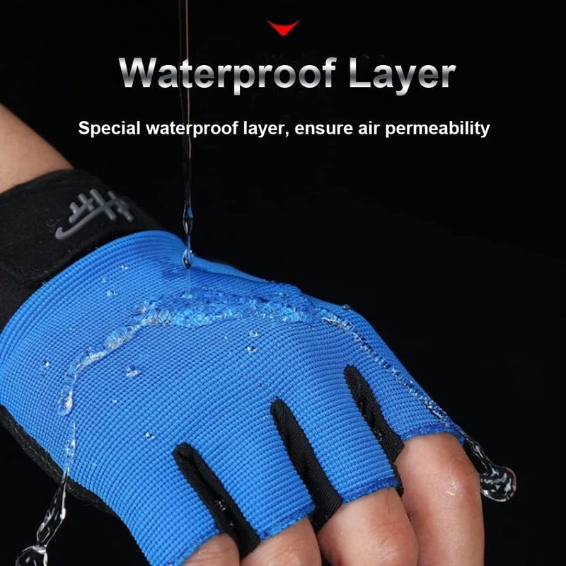 Fingerless Sports Gloves - Multipurpose Water & Fishing Gear for Men & Women | Ideal for Sailing, Rowing, Kayaking