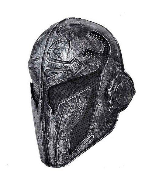 OSdream Cool Knights Templar Protective Wire Mesh Mask for Airsoft Paintball Display (Black)