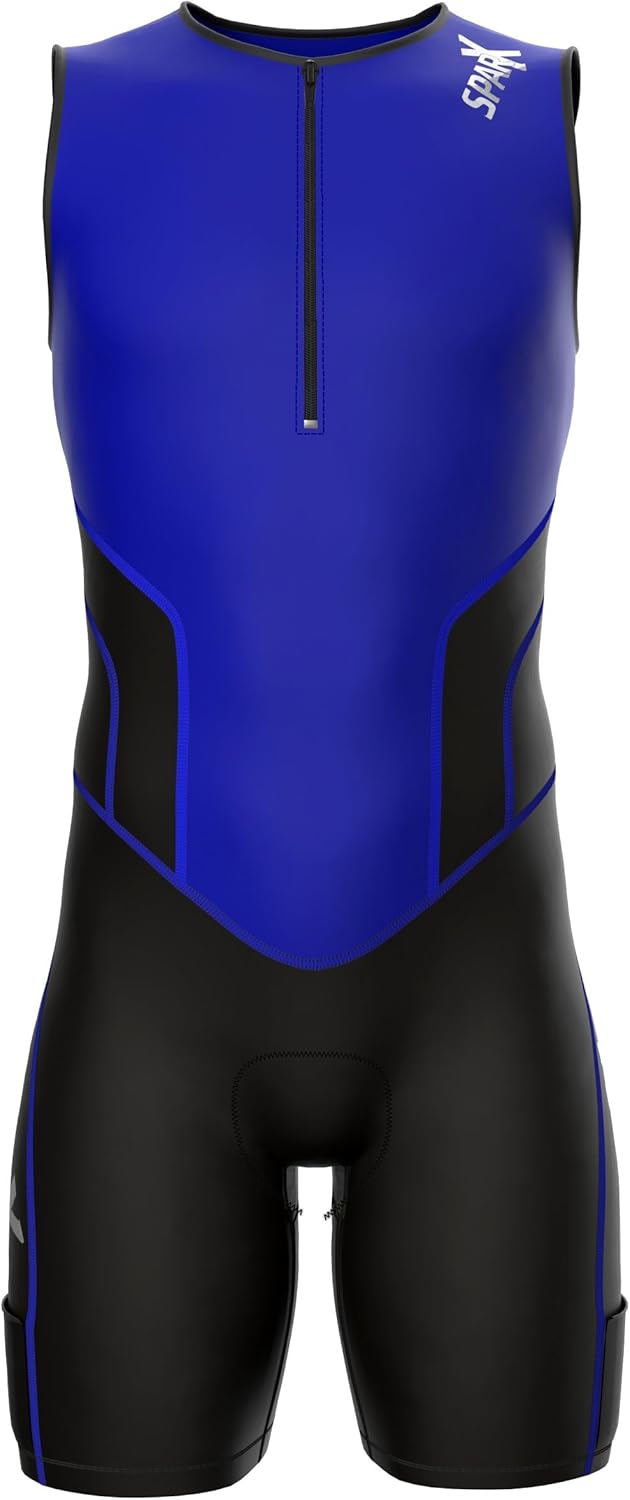 Sparx Triathlon Suit for Men - High-Performance Cycling, Swimming & Running Gear | Lightweight & Comfortable