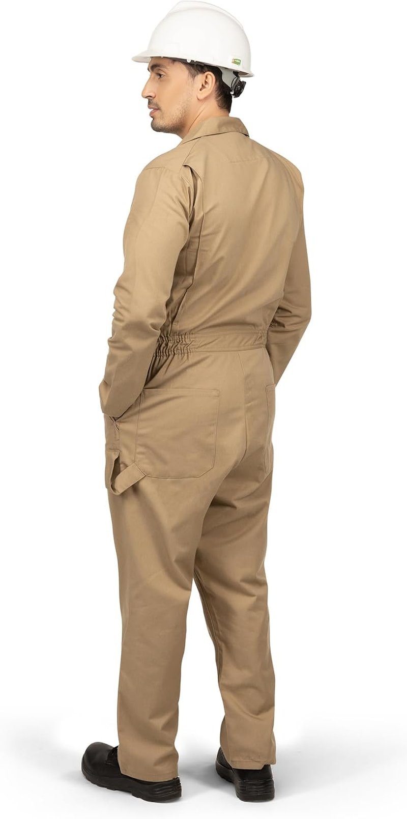 Men’s Twill Coverall - Relaxed Fit Long Sleeve Utility Work Wear | Durable & Comfortable